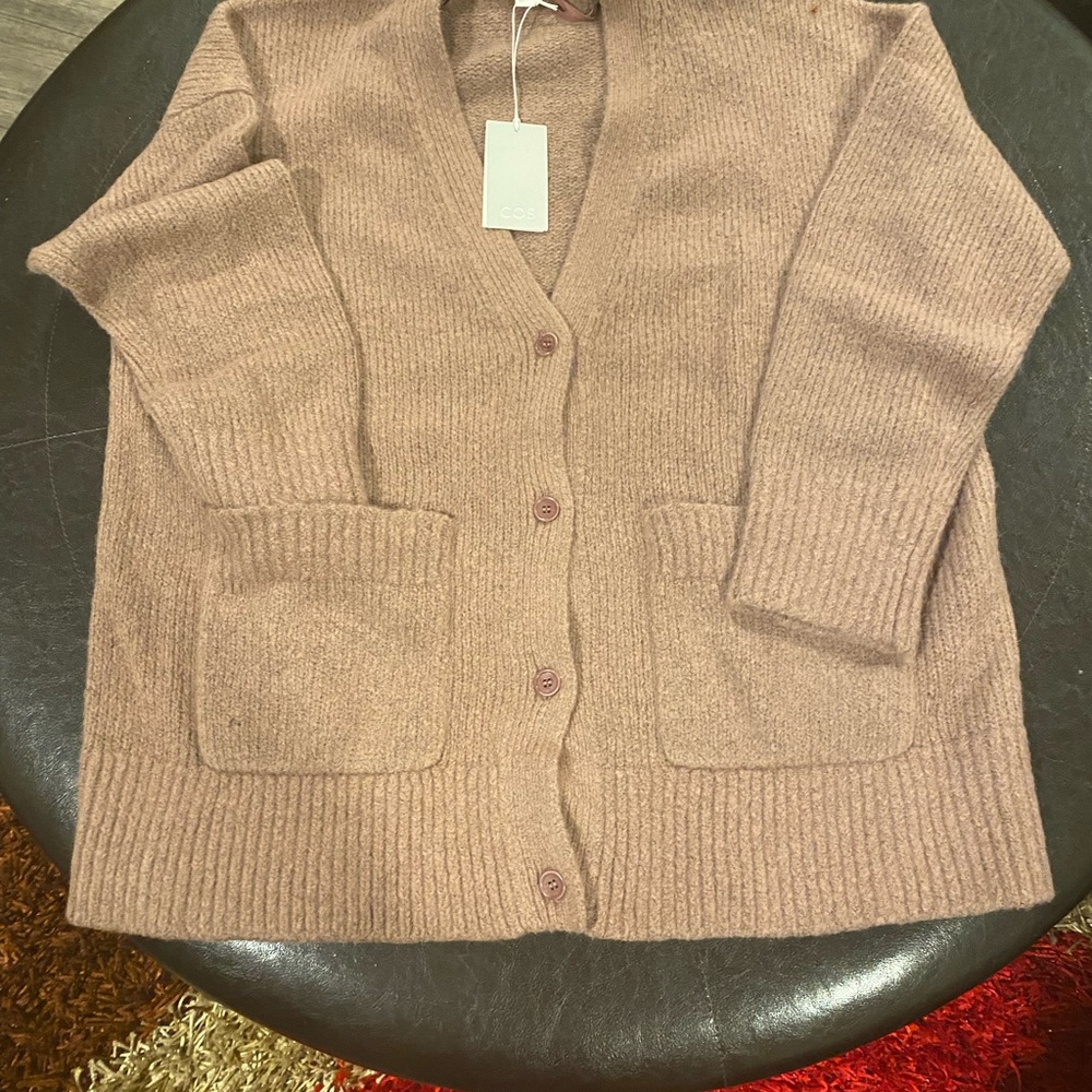 COS Oversized Cardigan size Medium with pockets